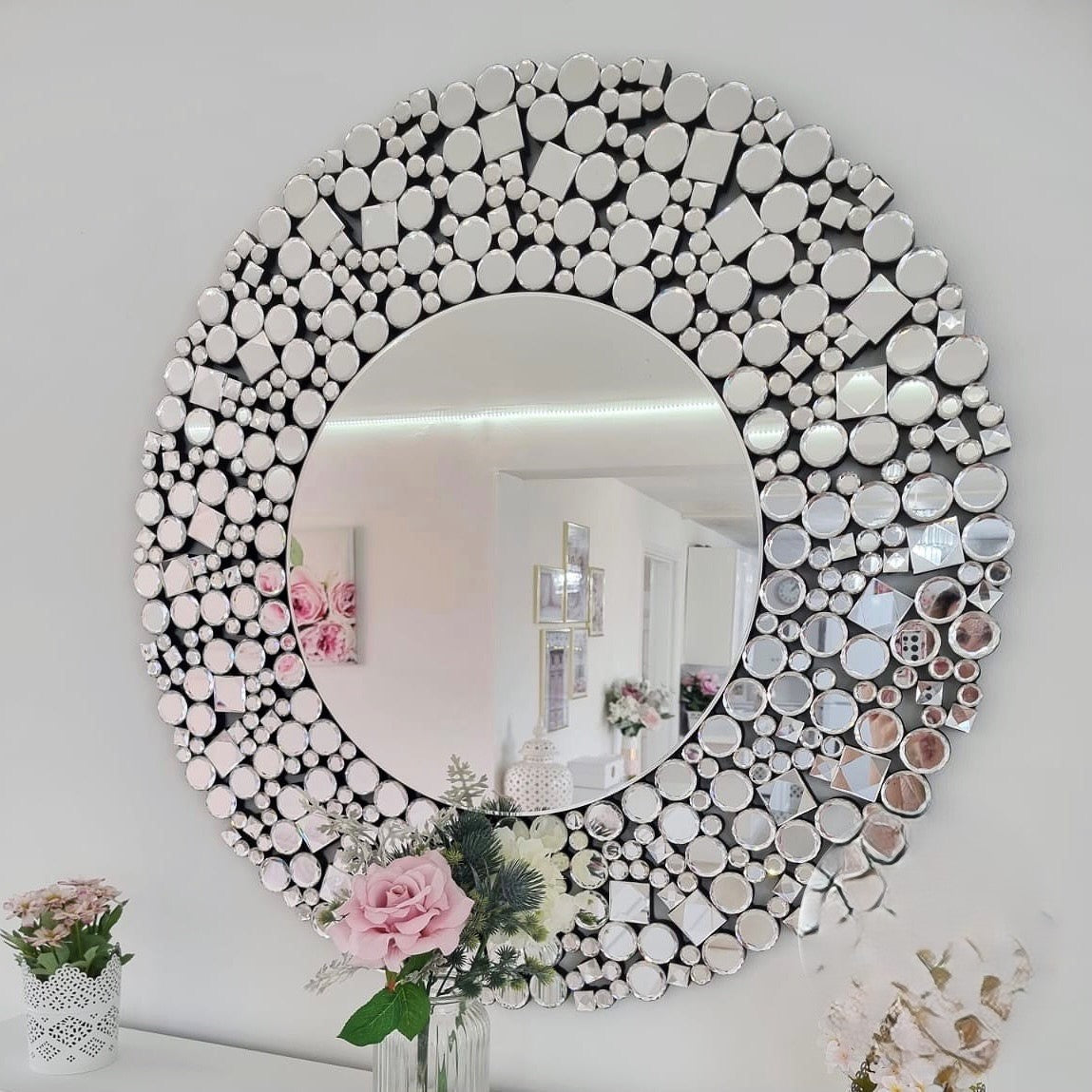 Multi Shape Circular Wall Mirror