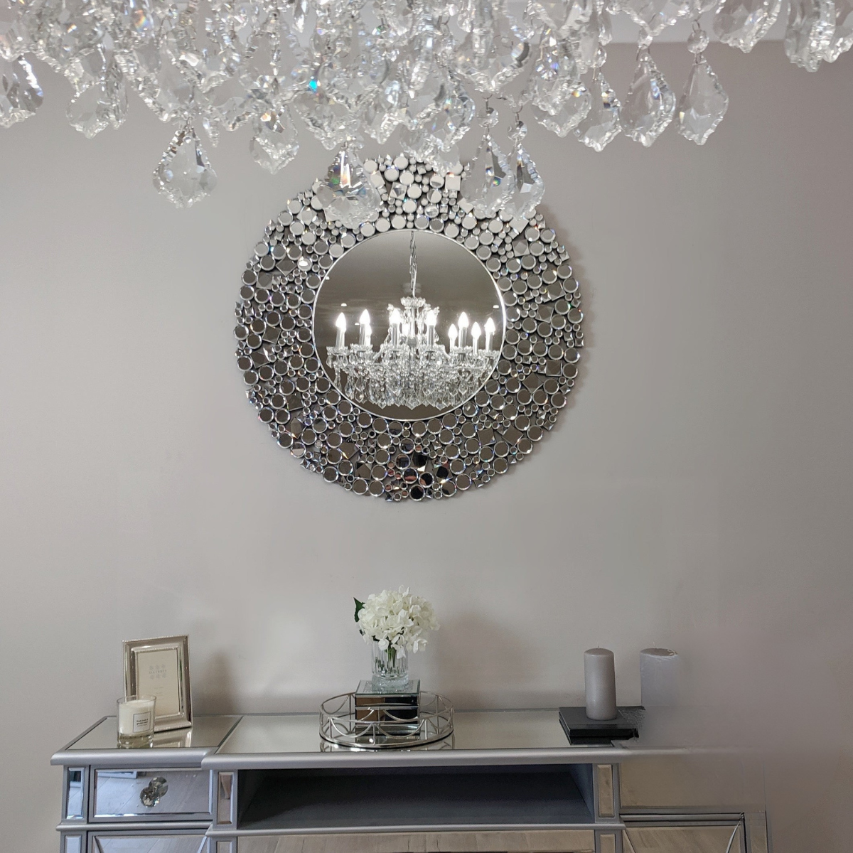 Multi Shape Circular Wall Mirror
