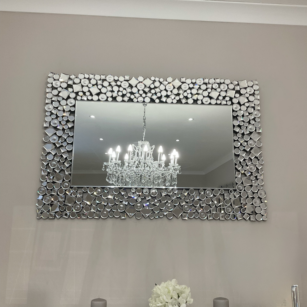 Multi Shape Rectangular Wall Mirror