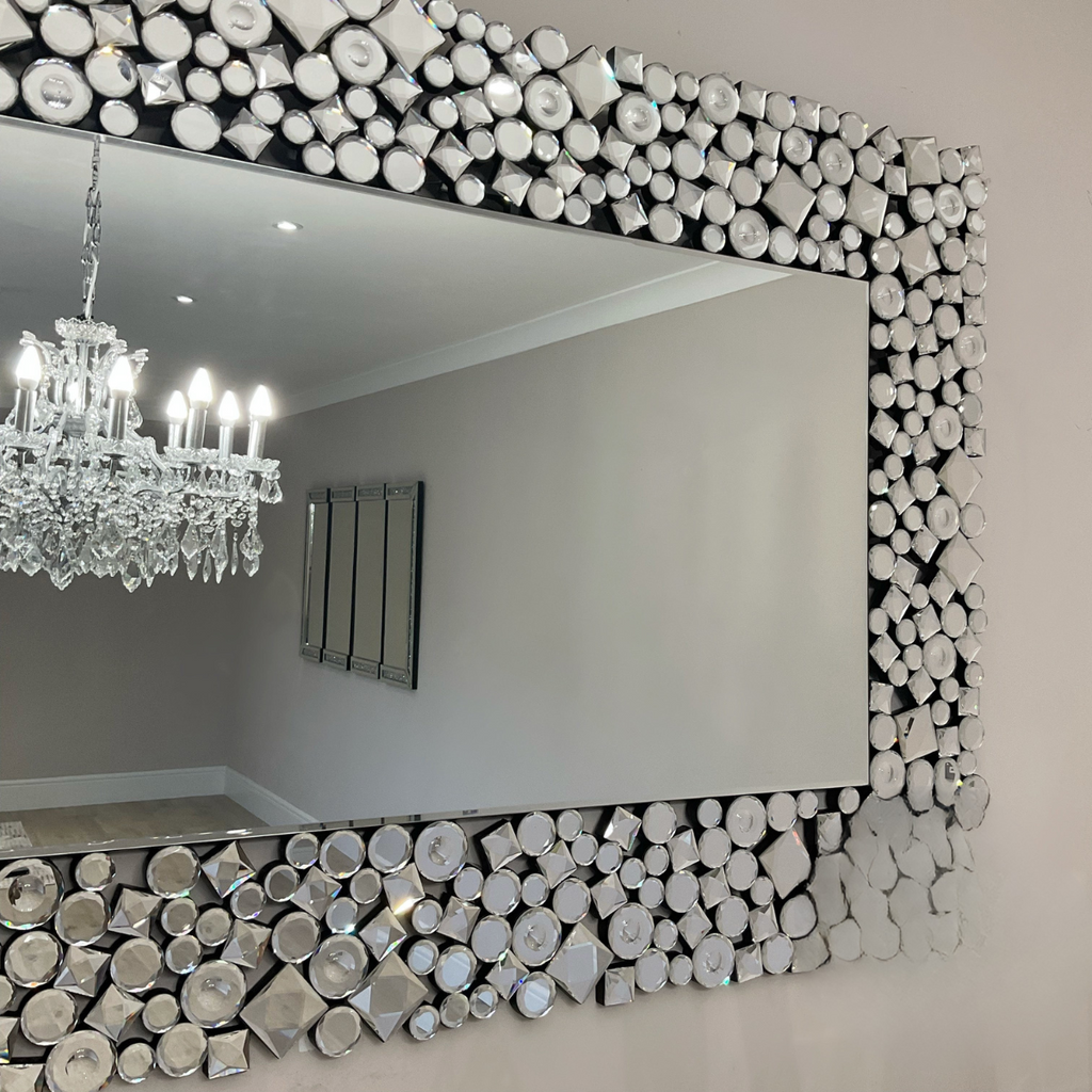 Multi Shape Rectangular Wall Mirror