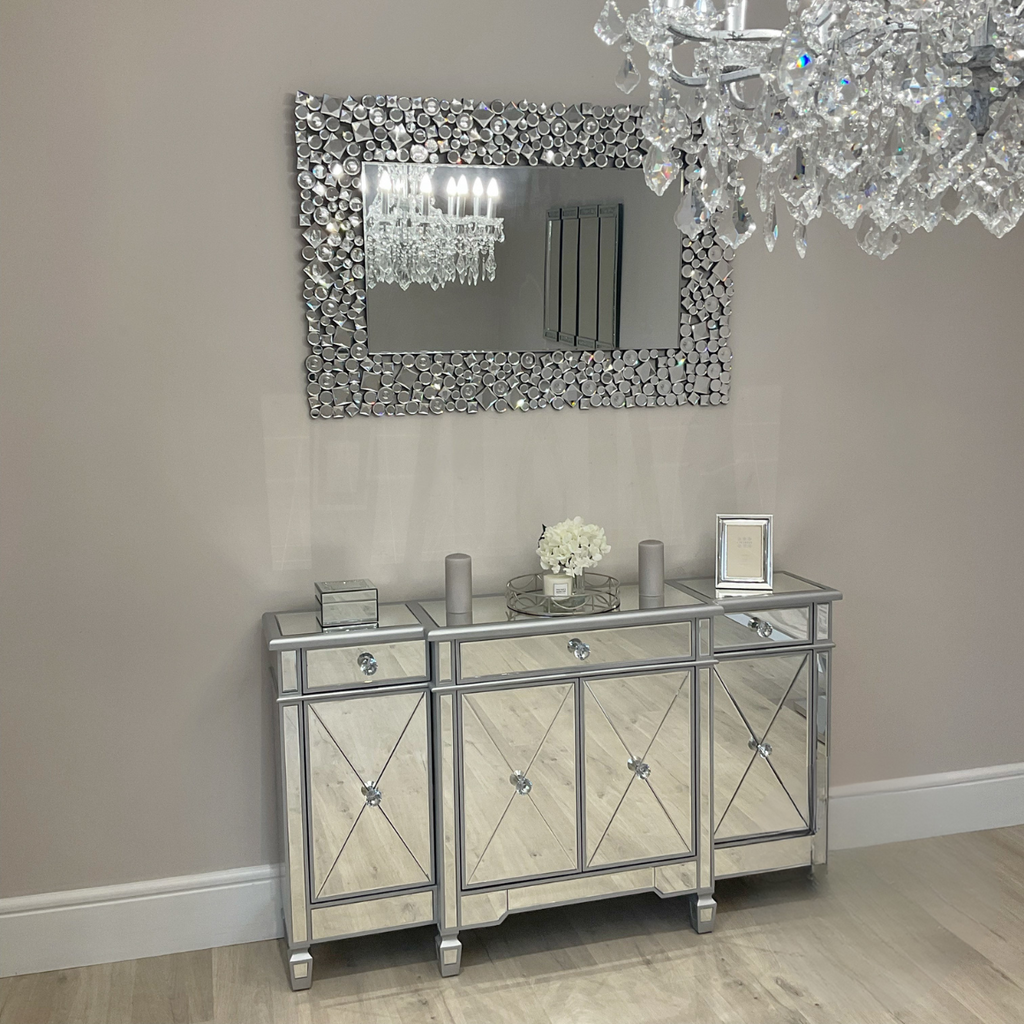 Multi Shape Rectangular Wall Mirror