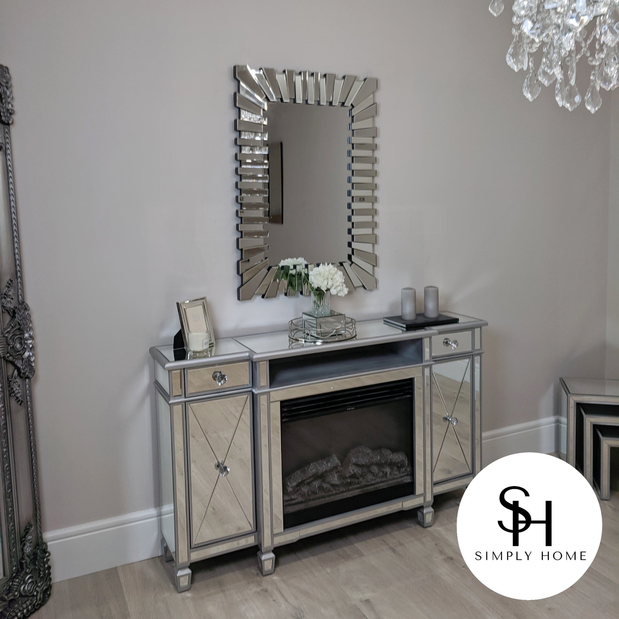 Sunflower Rectangular Wall Mirror