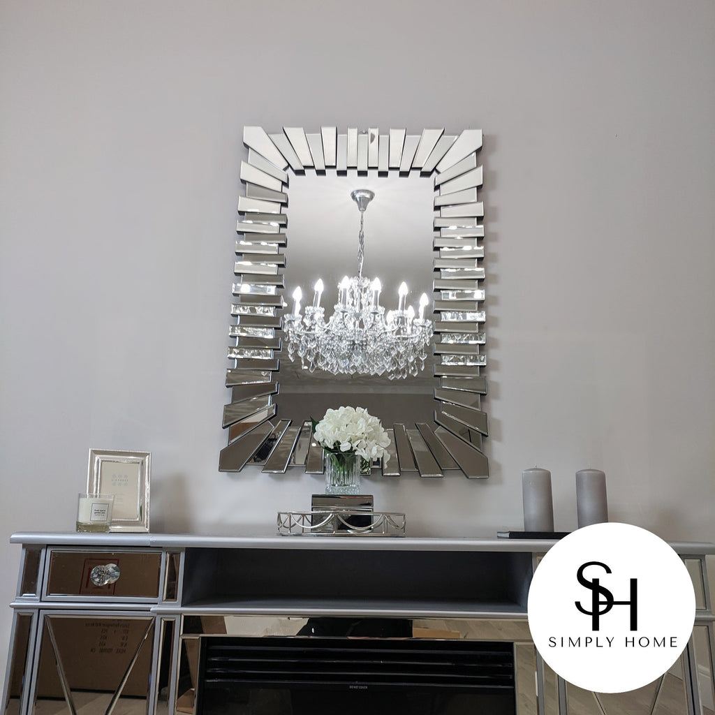 Sunflower Rectangular Wall Mirror