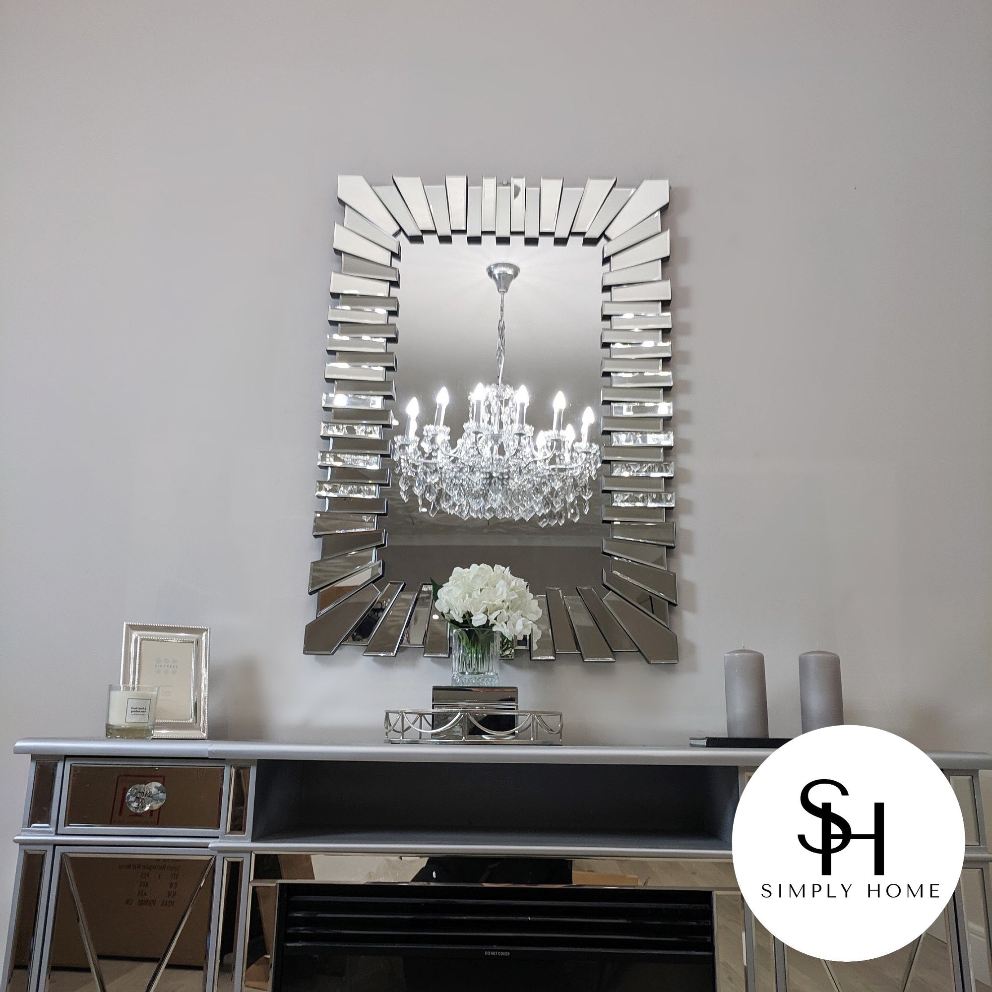 Sunflower Rectangular Wall Mirror