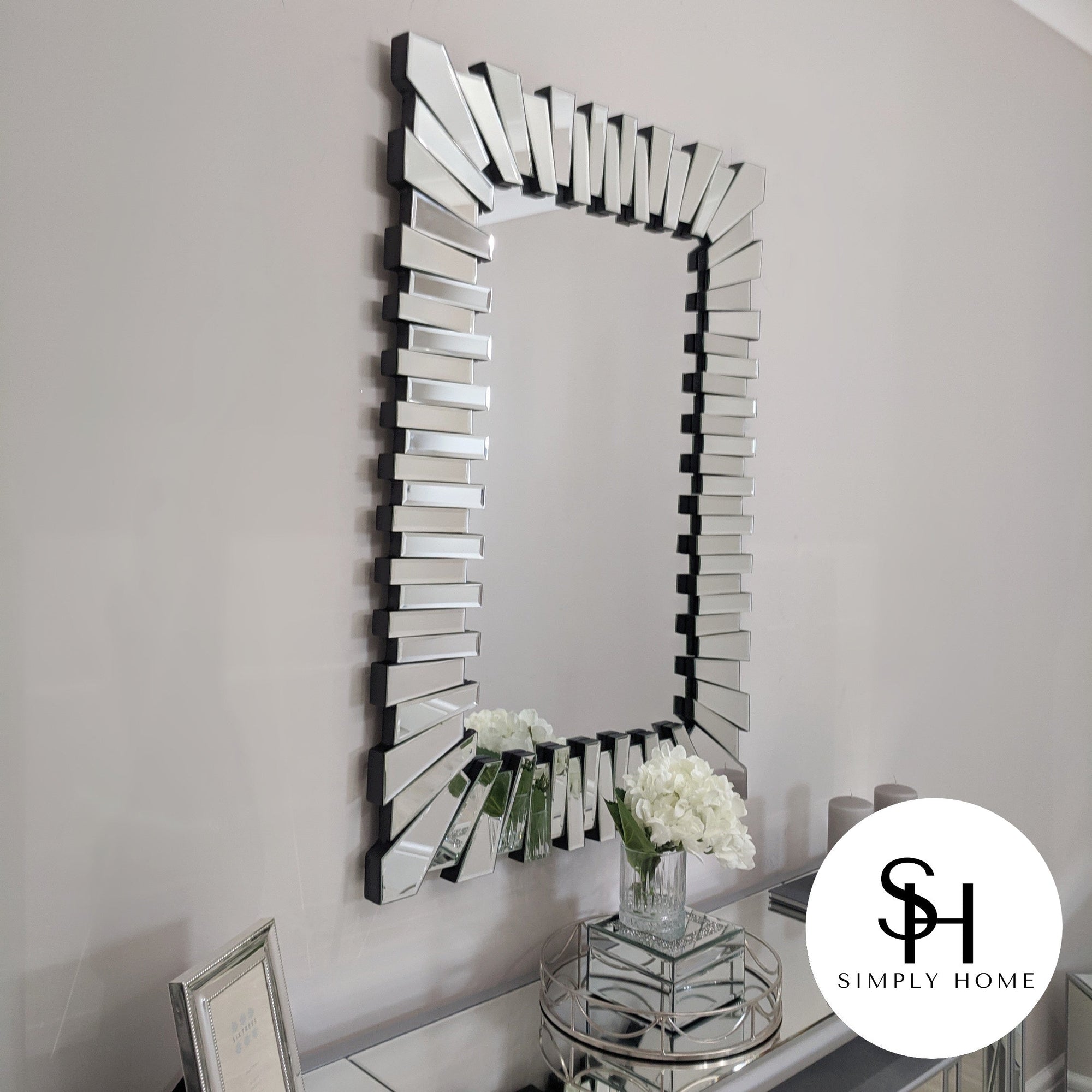 Sunflower Rectangular Wall Mirror