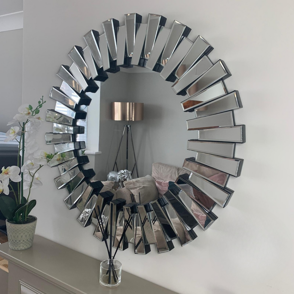 Sunflower Circular Wall Mirror