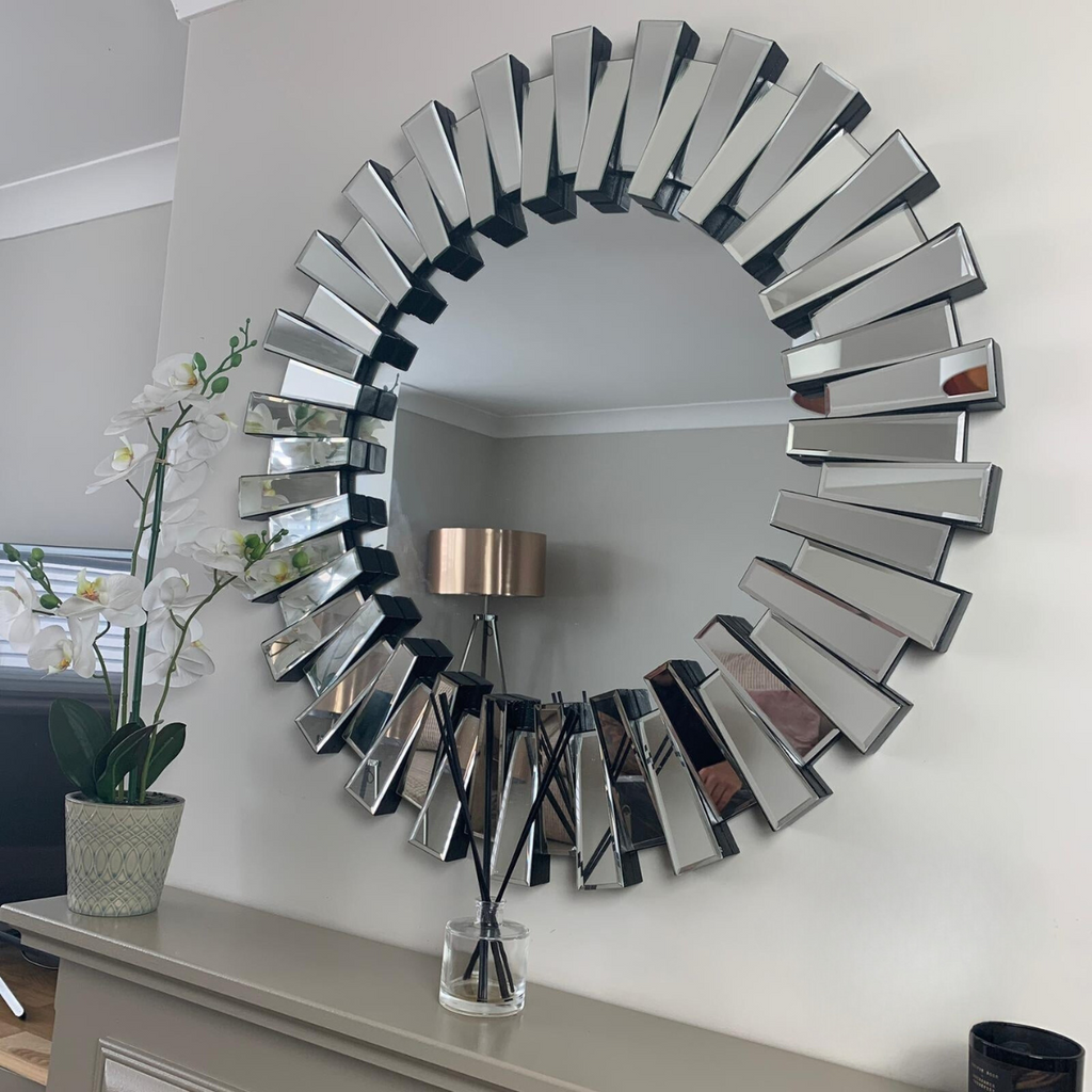 Sunflower Circular Wall Mirror